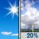 Today: Scattered rain before 10am, then a slight chance of showers and thunderstorms after 1pm.  Mostly sunny, with a high near 91. West southwest wind around 7 mph.  Chance of precipitation is 20%.