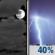 Tonight: A chance of showers, with thunderstorms also possible after 4am. Mostly cloudy, with a low around 56. Light and variable wind becoming southeast 5 to 10 mph after midnight. Winds could gust as high as 20 mph. Chance of precipitation is 40%. New rainfall amounts of less than a tenth of an inch, except higher amounts possible in thunderstorms. Tonight: A chance of showers, with thunderstorms also possible after 4am. Mostly cloudy, with a low around 56. Light and variable wind becoming southeast 5 to 10 mph after midnight. Winds could gust as high as 20 mph. Chance of precipitation is 40%. New rainfall amounts of less than a tenth of an inch, except higher amounts possible in thunderstorms.