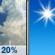 Friday: A 20 percent chance of showers and thunderstorms before 9am. Cloudy through mid morning, then gradual clearing, with a high near 79. East southeast wind 7 to 9 mph becoming south in the afternoon. Friday: A 20 percent chance of showers and thunderstorms before 9am. Cloudy through mid morning, then gradual clearing, with a high near 79. East southeast wind 7 to 9 mph becoming south in the afternoon.