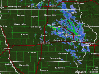 Regional Infrared Satellite