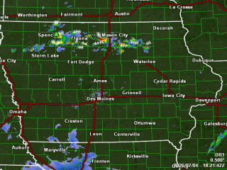 Regional Infrared Satellite