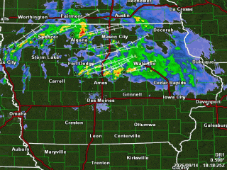 Regional Infrared Satellite