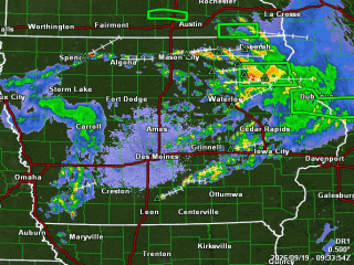 Regional Infrared Satellite